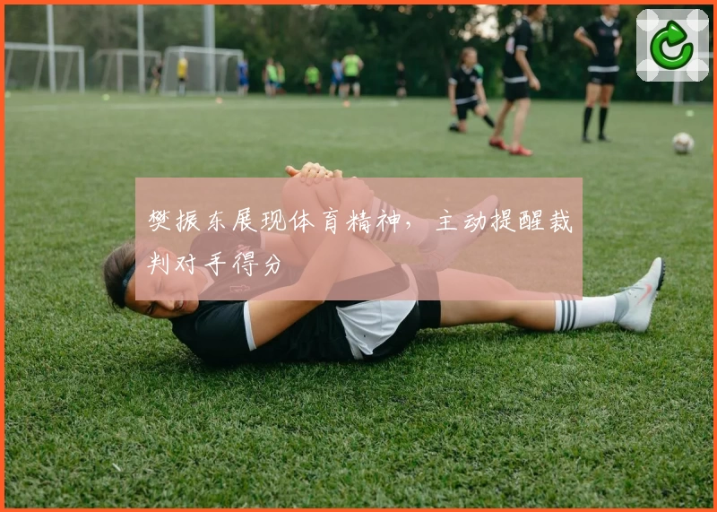 樊振东展现体育精神，主动提醒裁判对手得分