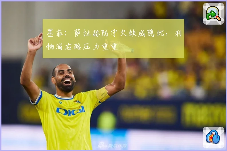 墨菲：萨拉赫防守欠缺成隐忧，利物浦右路压力重重